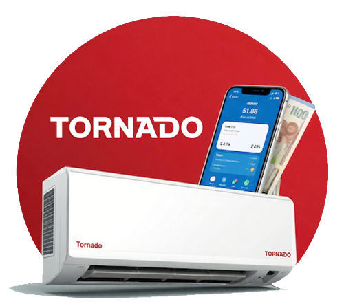 تكييف تورنيدو